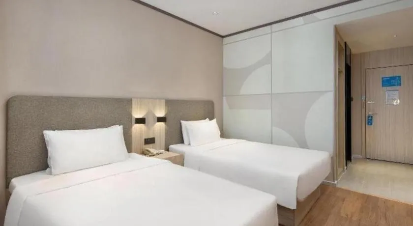 Bed in Hanting Hotel Changsha Xiangya Fu'er Ziyuan Road