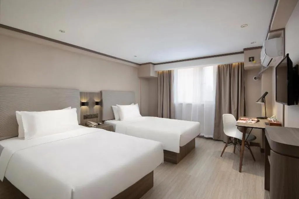 Bed in Hanting Hotel Changsha Xiangya Fu'er Ziyuan Road