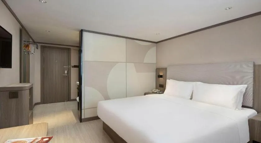 Bed in Hanting Hotel Changsha Xiangya Fu'er Ziyuan Road