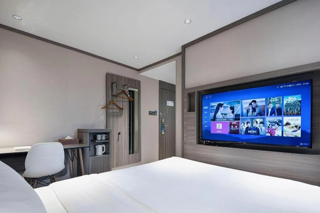 Bed in Hanting Hotel Changsha Xiangya Fu'er Ziyuan Road