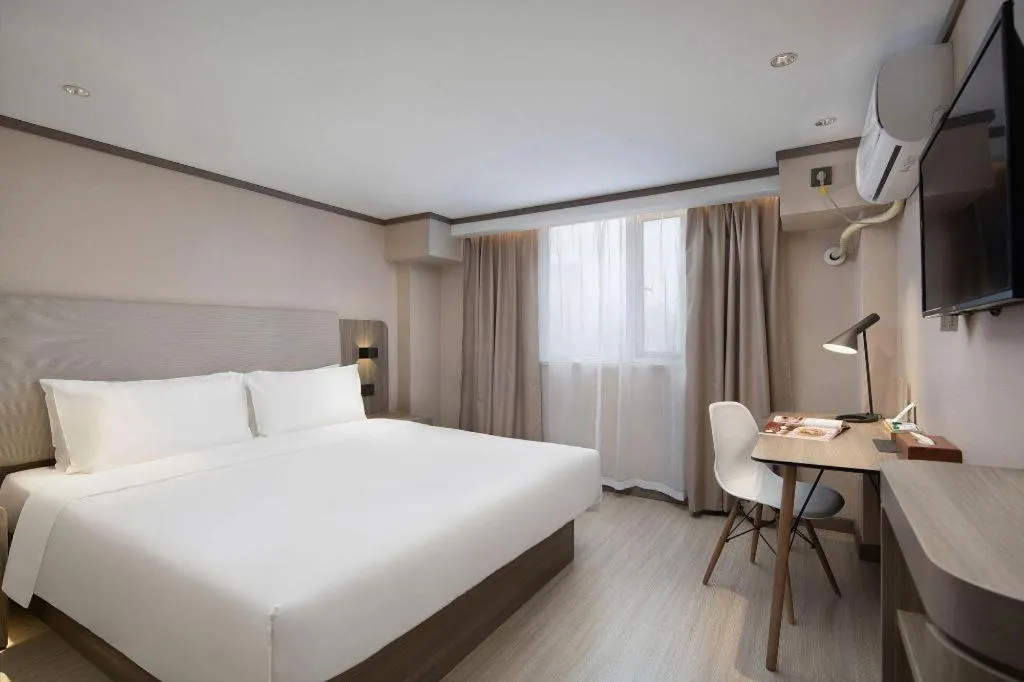 Bed in Hanting Hotel Changsha Xiangya Fu'er Ziyuan Road