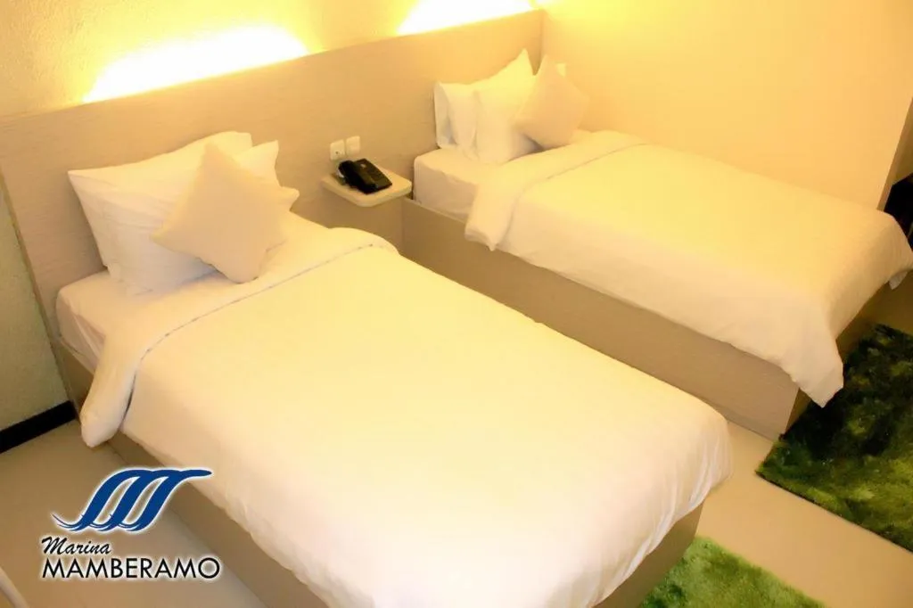 Bed in Marina Mamberamo Hotel