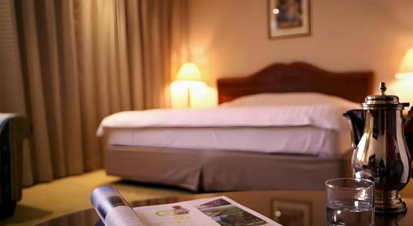 Bed in Onyang Hot Spring Hotel