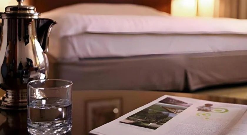 Bed in Onyang Hot Spring Hotel