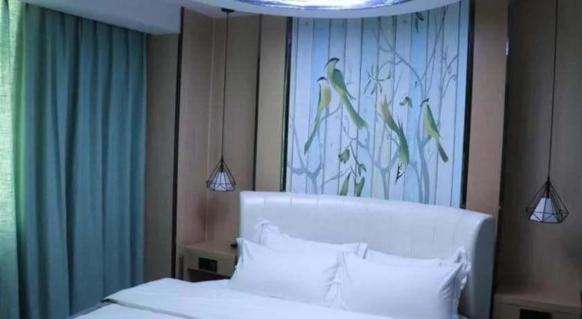 Bed in GreenTree Alliance Jiangsu Nanjing Pukou District Zhongsheng Street Wende Road Metro Station Hotel