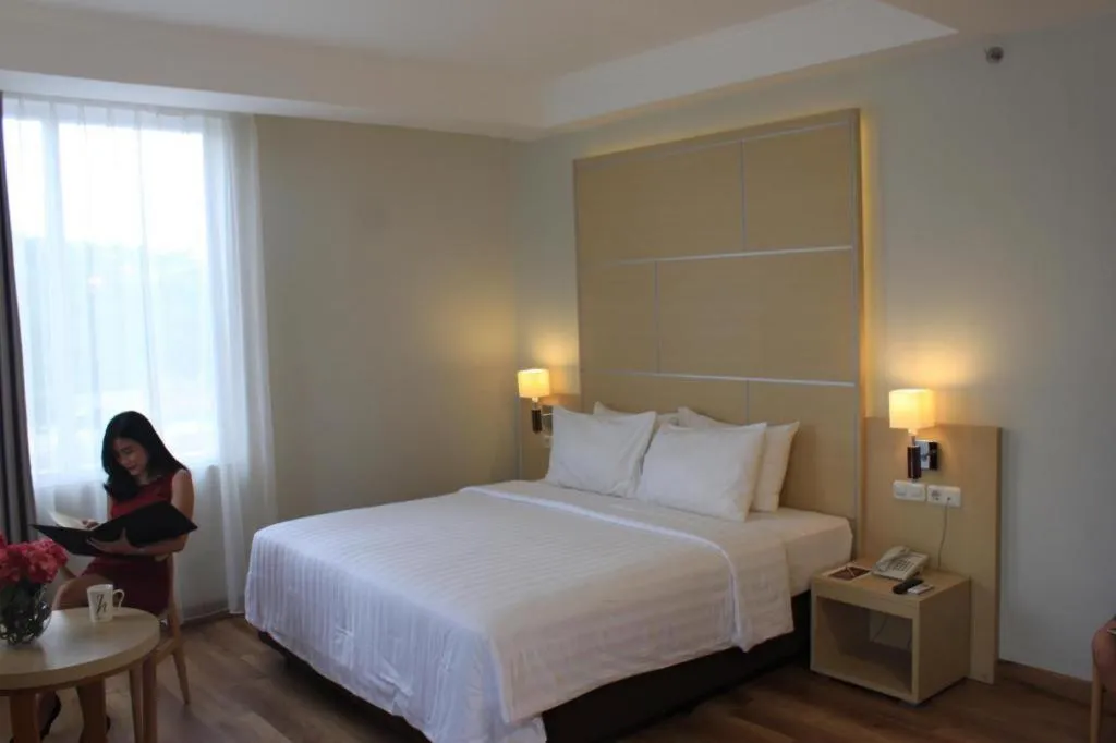 Bed in Horison Hotel Sukabumi