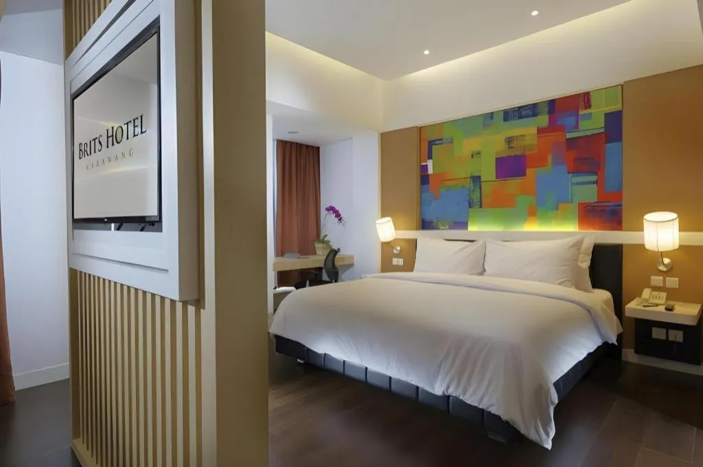 Bed in Brits Hotel Karawang