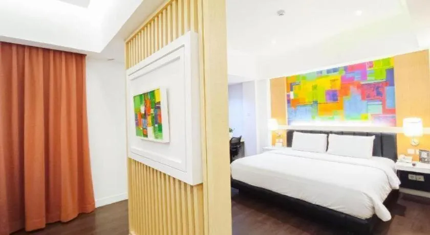 Bed in Brits Hotel Karawang