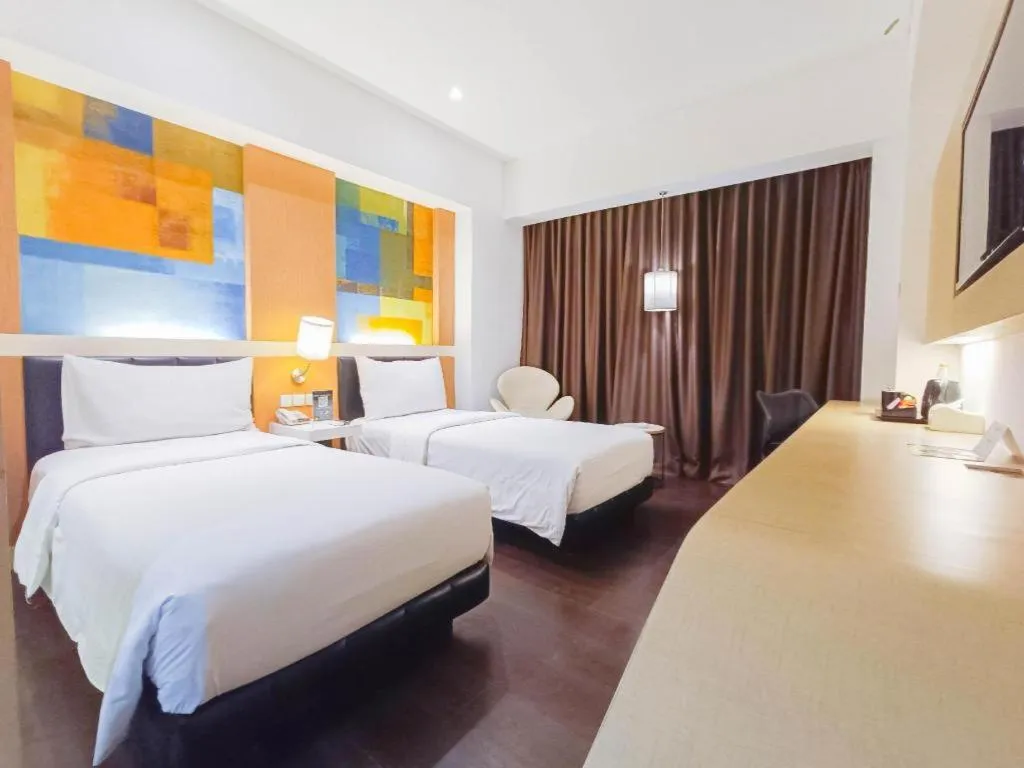 Bed in Brits Hotel Karawang