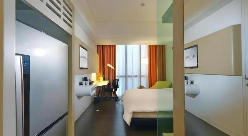 Bed in Brits Hotel Karawang