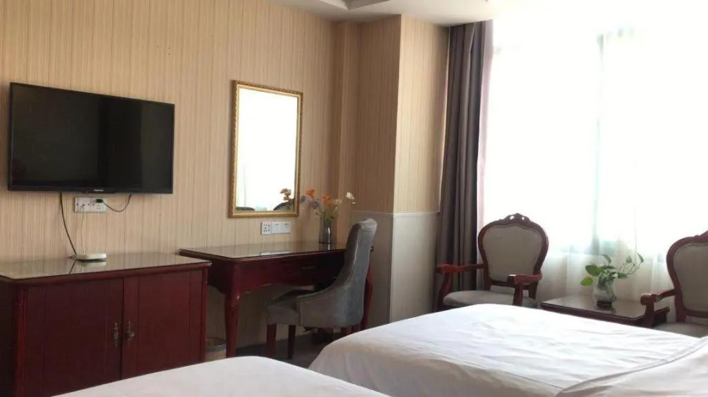 Bed in Vienna Classic Hotel Ningbo Xiangshan Wanda