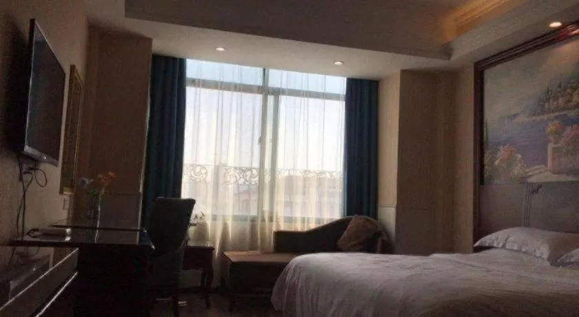 Bed in Vienna Classic Hotel Ningbo Xiangshan Wanda