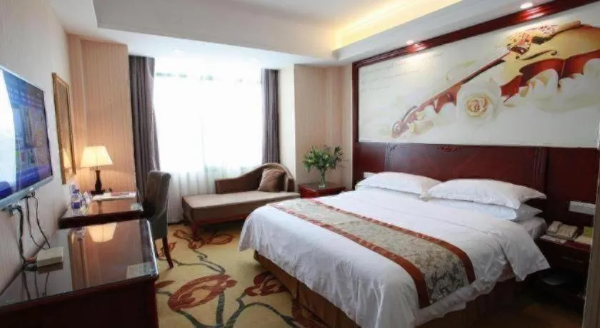 Bed in Vienna Classic Hotel Ningbo Xiangshan Wanda