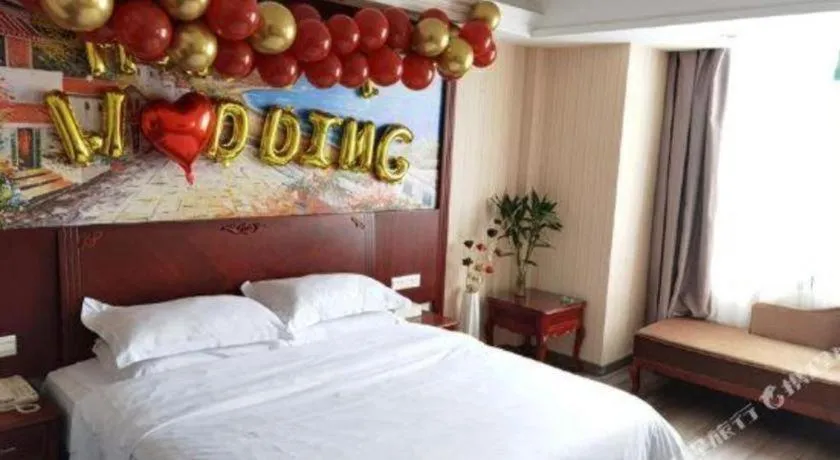 Bed in Vienna Classic Hotel Ningbo Xiangshan Wanda