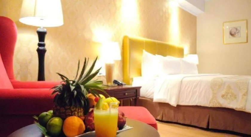 Bed in Adimulia Hotel Medan