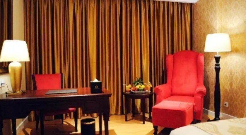 Bed in Adimulia Hotel Medan