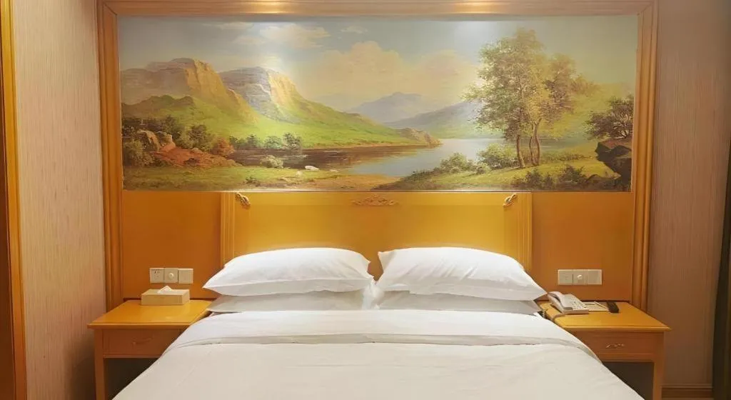 Bed in Vienna Hotel Shanghai Hongqiao Huaxin Road