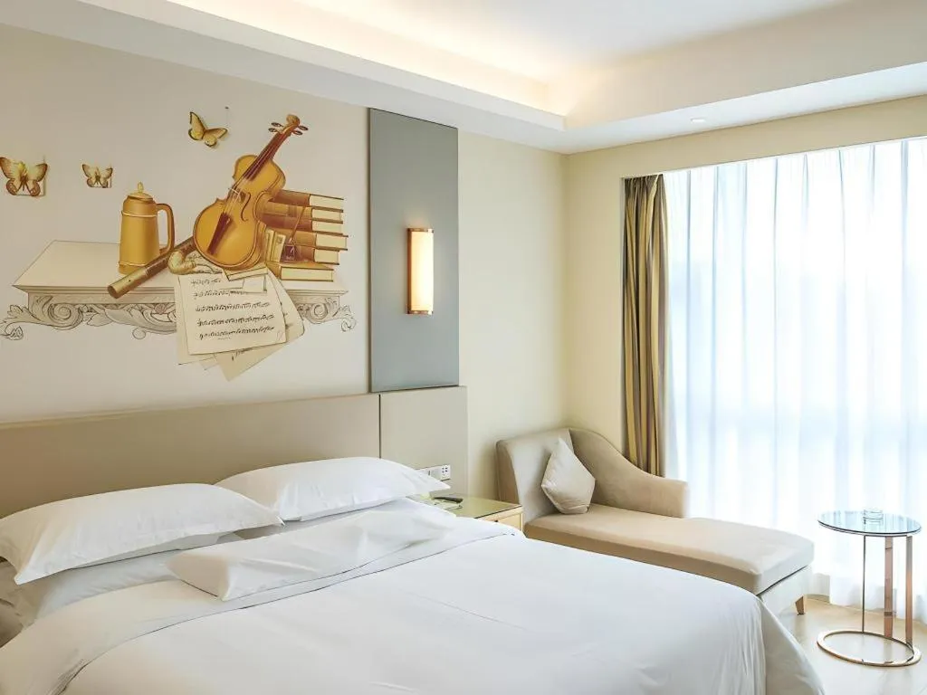 Bed in Vienna International Hotel Chengdu New Global Exhibition Center