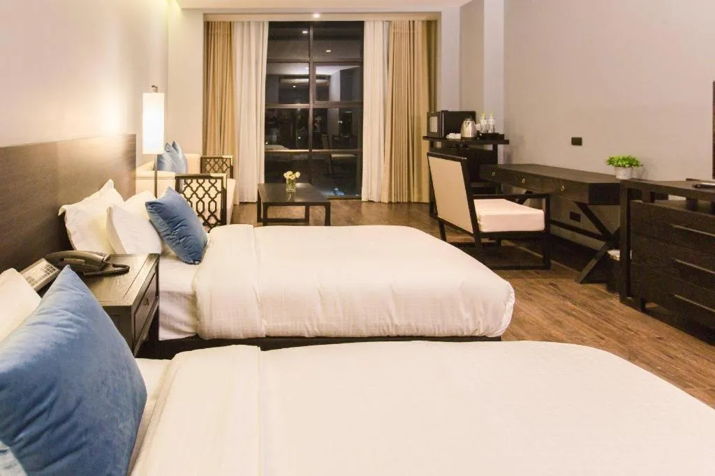 Bed in Tera Hotel Vientiane