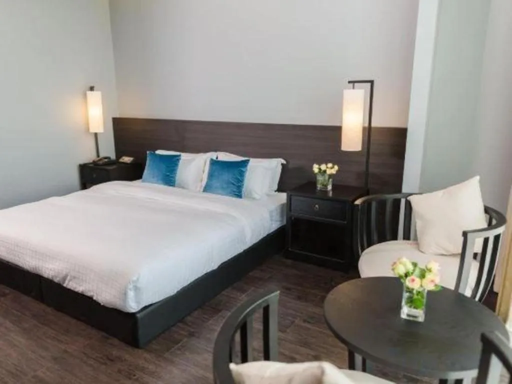 Bed in Tera Hotel Vientiane