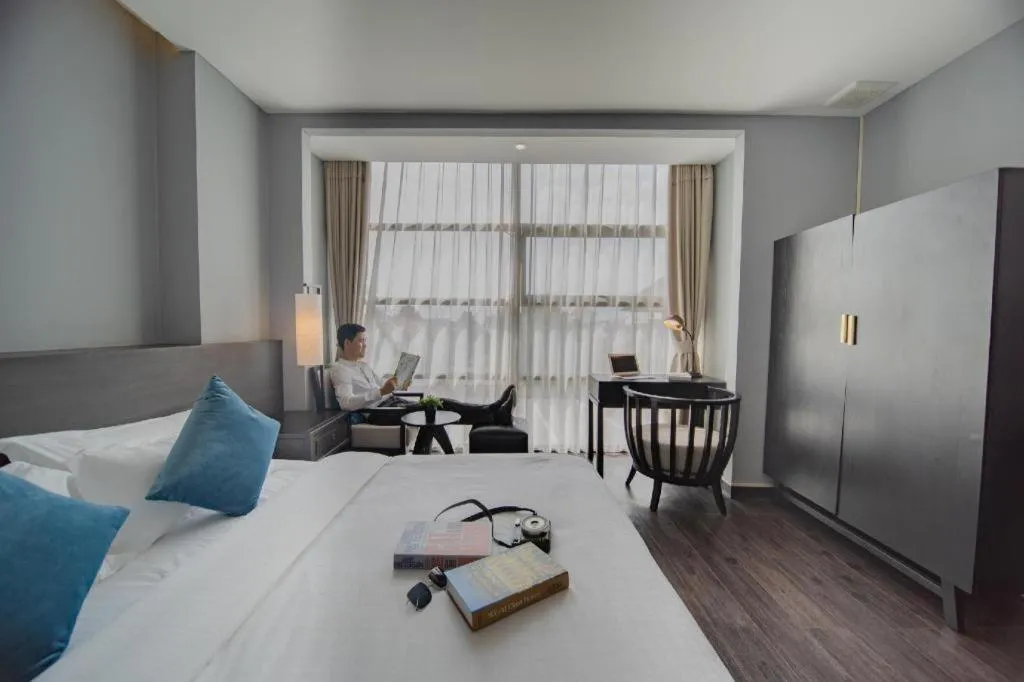 Bed in Tera Hotel Vientiane