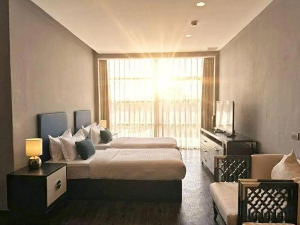 Bed in Tera Hotel Vientiane