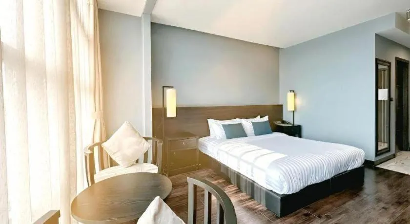 Bed in Tera Hotel Vientiane