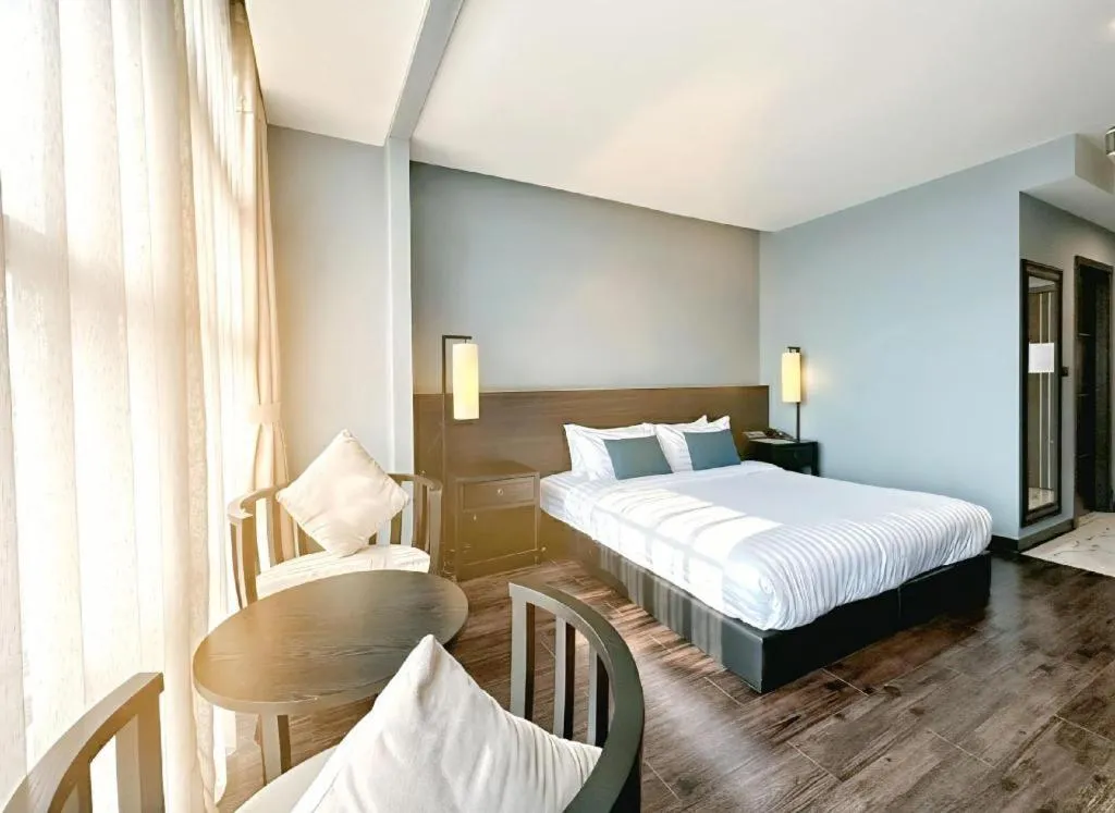 Bed in Tera Hotel Vientiane