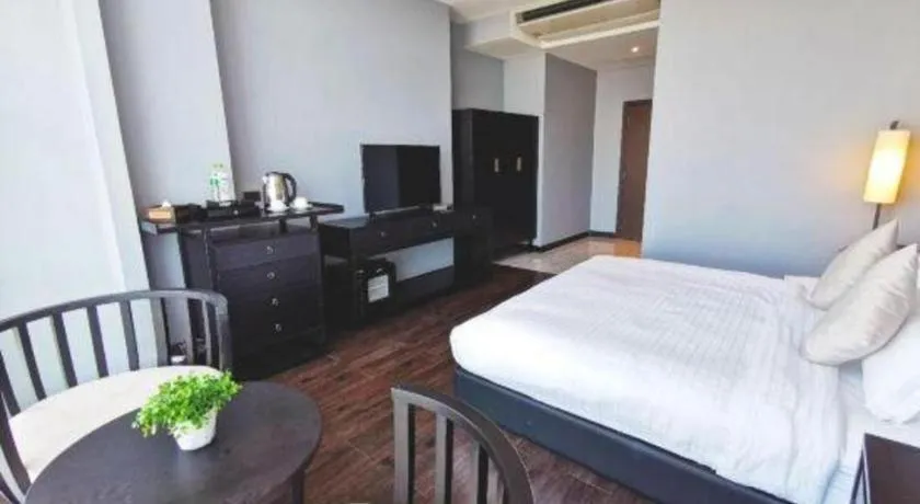 Bed in Tera Hotel Vientiane