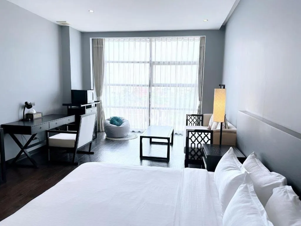 Bed in Tera Hotel Vientiane