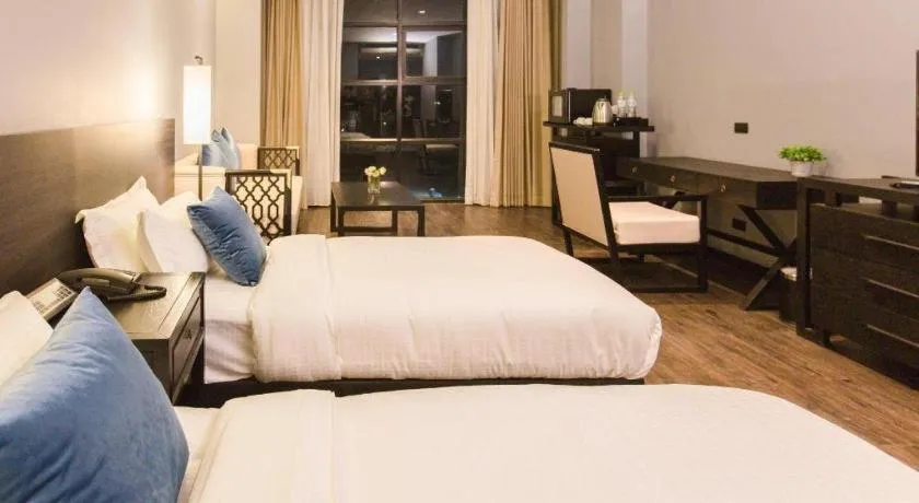 Bed in Tera Hotel Vientiane