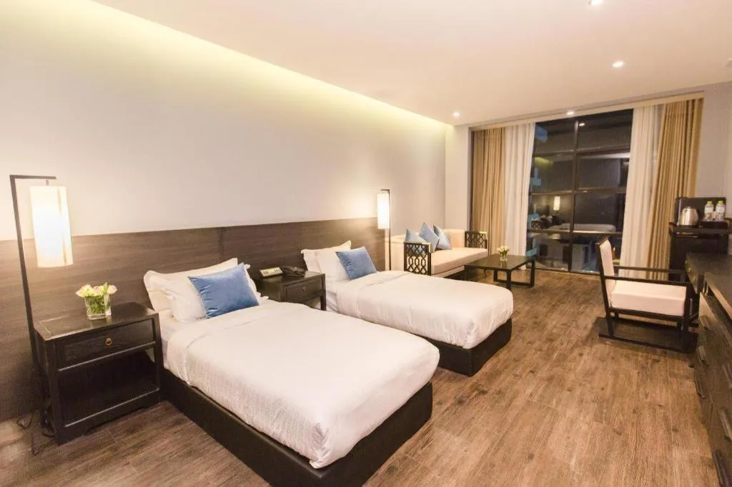 Bed in Tera Hotel Vientiane