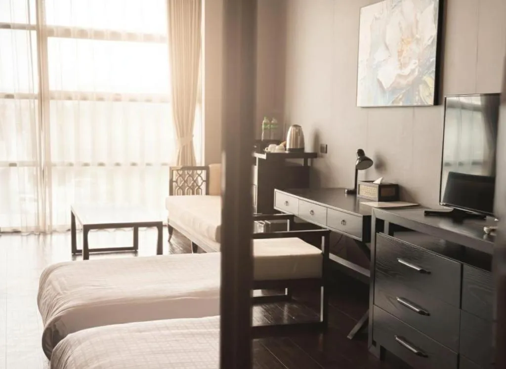 Bed in Tera Hotel Vientiane