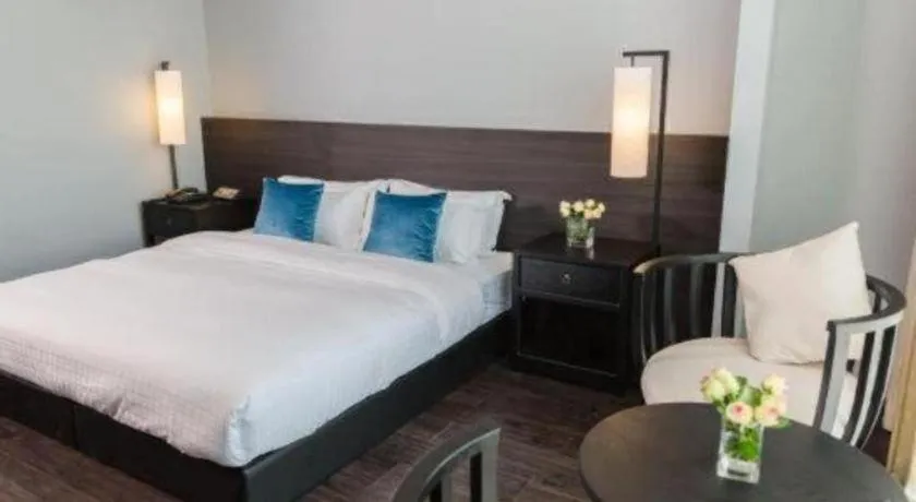 Bed in Tera Hotel Vientiane