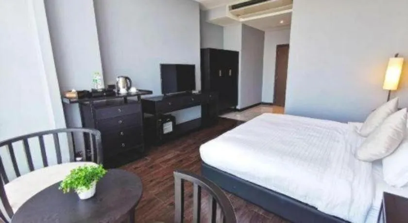 Bed in Tera Hotel Vientiane