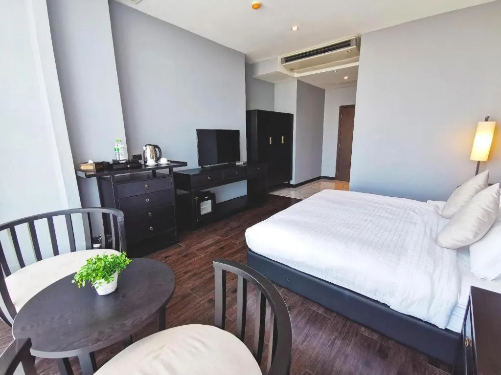 Bed in Tera Hotel Vientiane