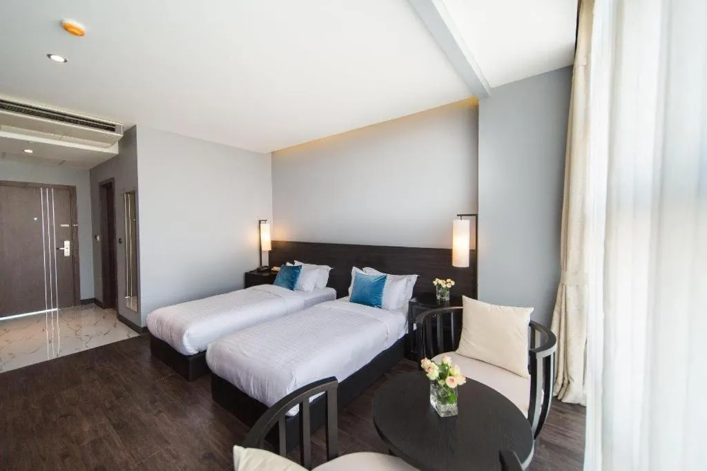 Bed in Tera Hotel Vientiane