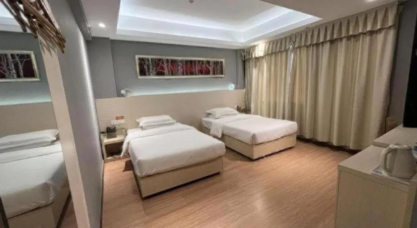 Bed in 7 Days Inn Guangzhou Panyu Square Shilian Road