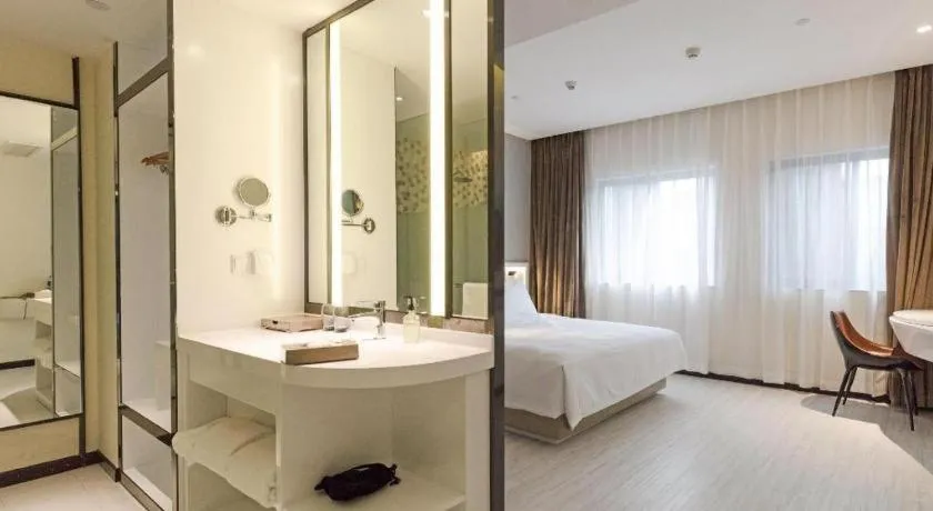 Bed in Ibis Styles Chengdu Chunxi Taikoo Li Hotel