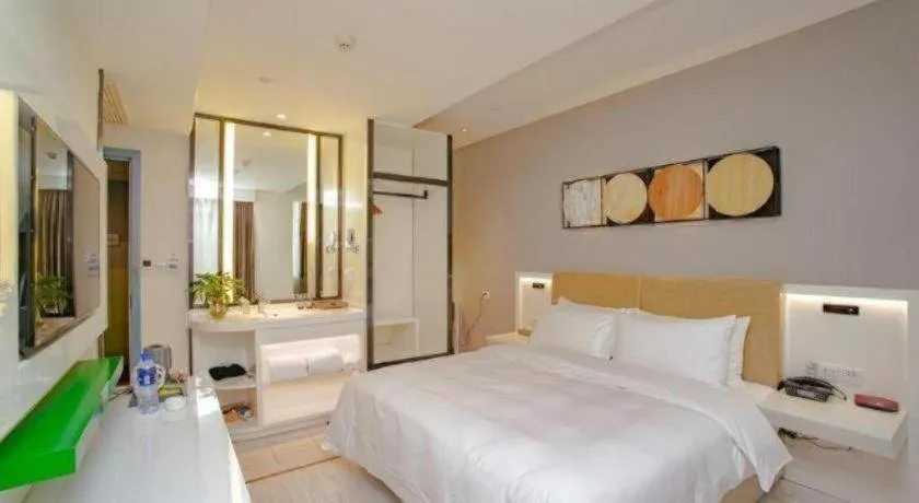 Bed in Ibis Styles Chengdu Chunxi Taikoo Li Hotel