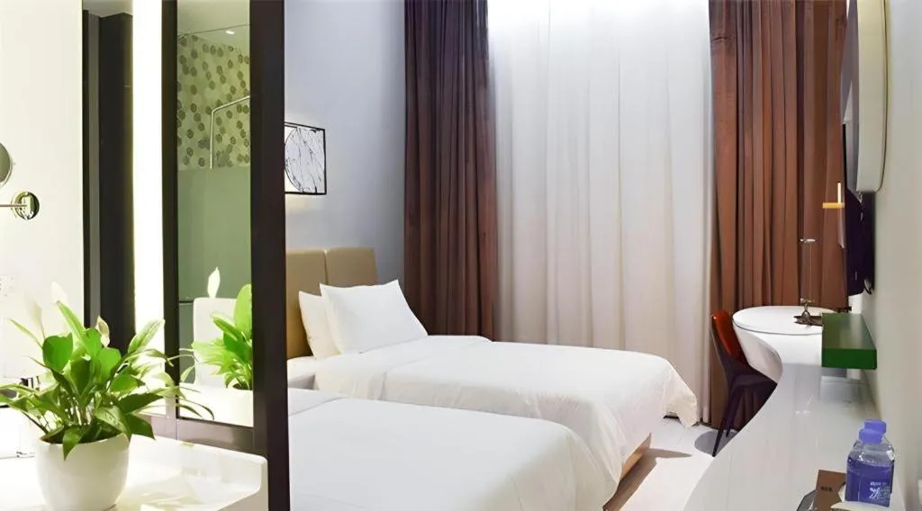 Bed in Ibis Styles Chengdu Chunxi Taikoo Li Hotel