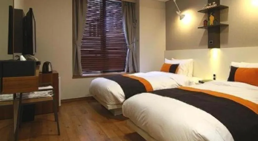 Bed in KT&G Sangsangmadang Chuncheon Stay (Korea Quality)