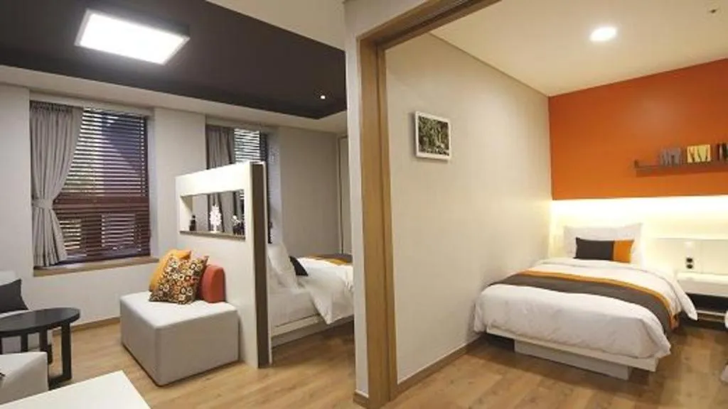 Bed in KT&G Sangsangmadang Chuncheon Stay (Korea Quality)