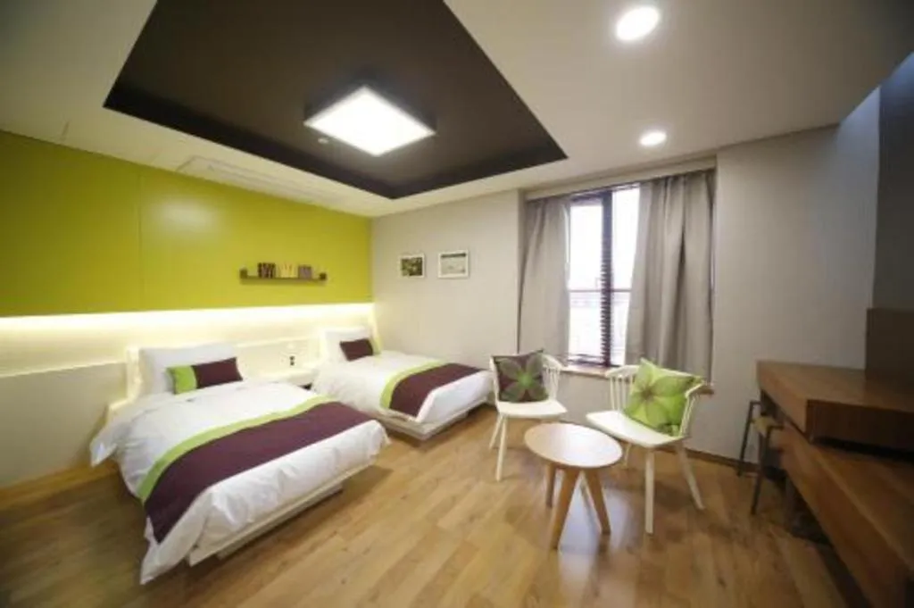 Bed in KT&G Sangsangmadang Chuncheon Stay (Korea Quality)