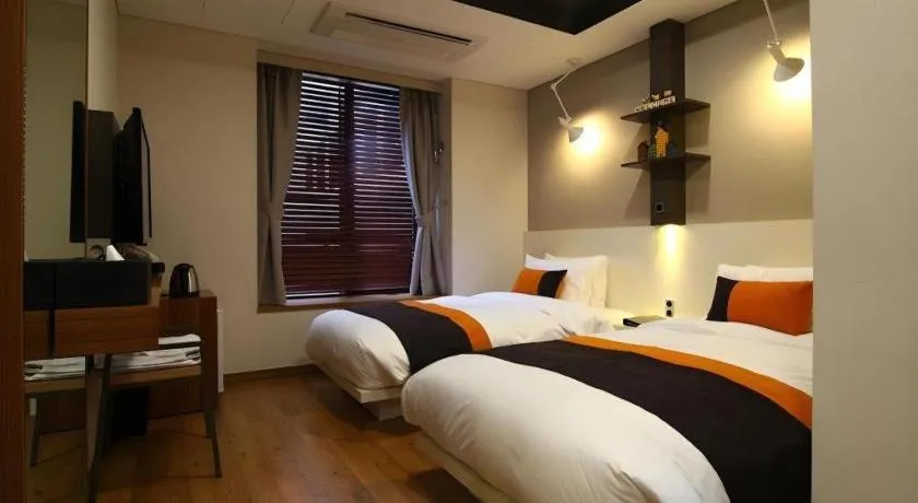 Bed in KT&G Sangsangmadang Chuncheon Stay (Korea Quality)