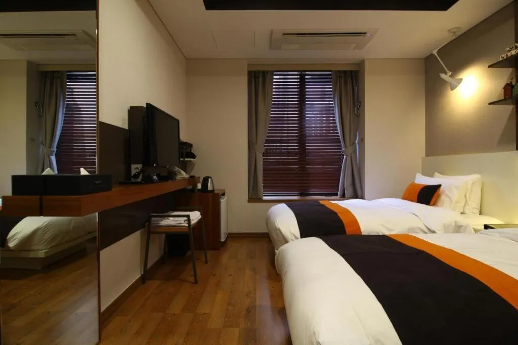 Bed in KT&G Sangsangmadang Chuncheon Stay (Korea Quality)