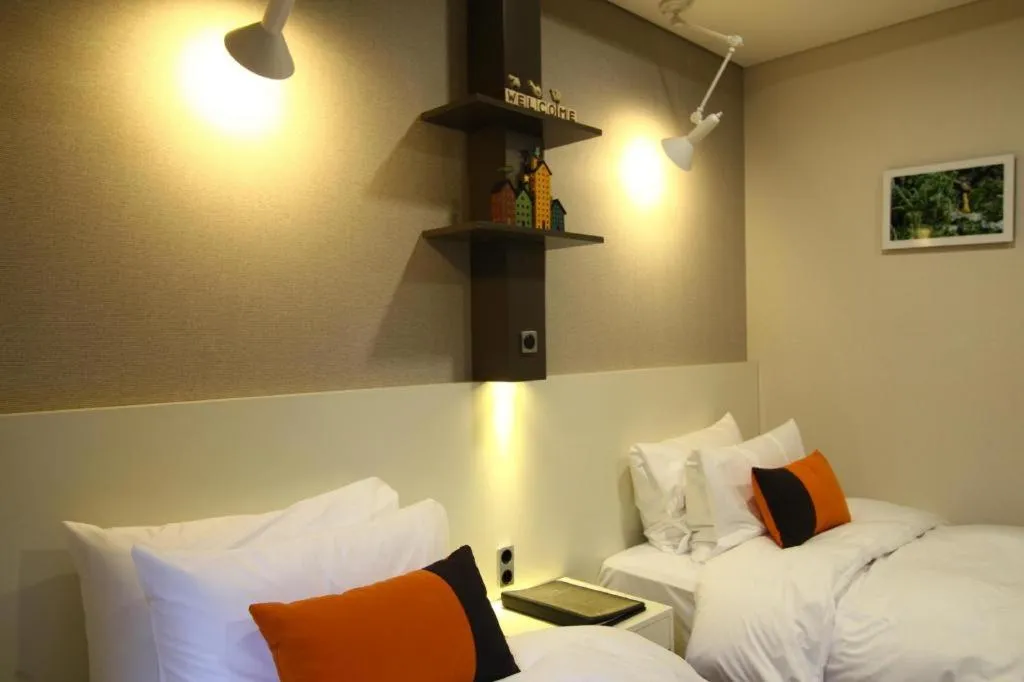 Bed in KT&G Sangsangmadang Chuncheon Stay (Korea Quality)