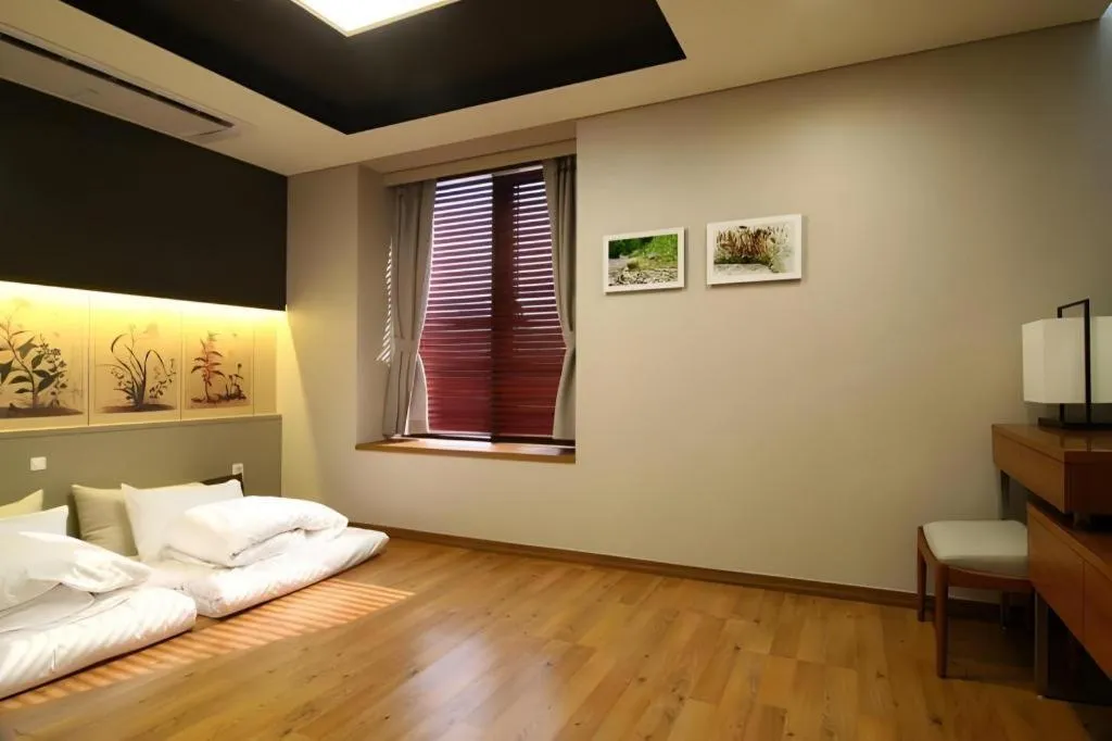 Bed in KT&G Sangsangmadang Chuncheon Stay (Korea Quality)