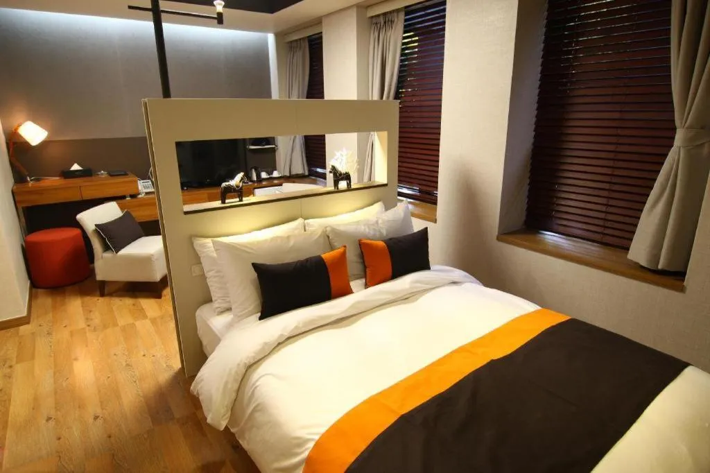 Bed in KT&G Sangsangmadang Chuncheon Stay (Korea Quality)