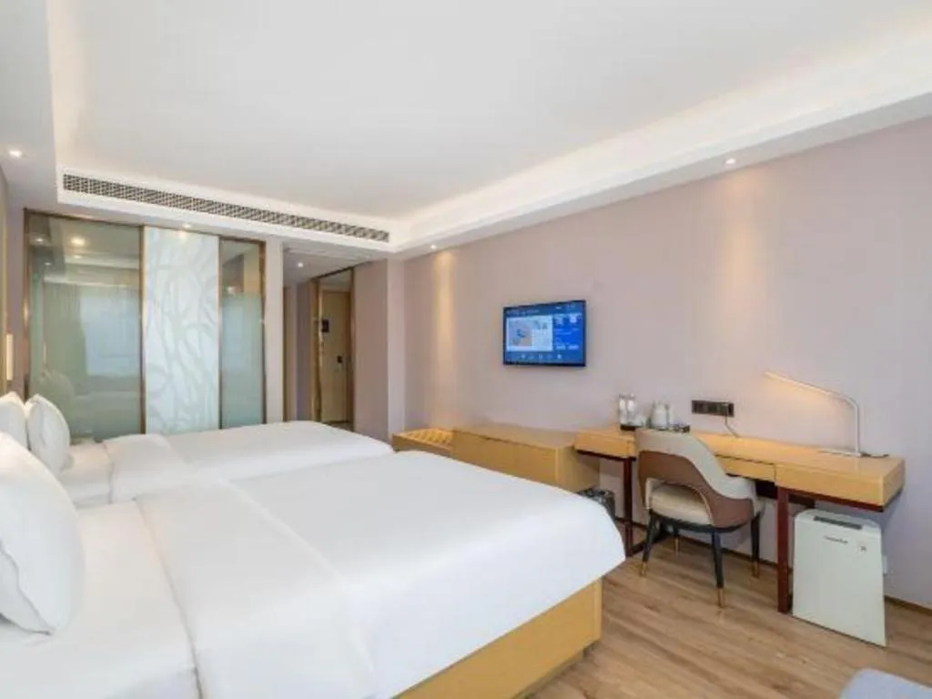 Bed in Lavande Hotel Bejing West Station South Square Lize Commercial Zone